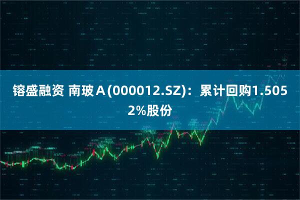 镕盛融资 南玻Ａ(000012.SZ)：累计回购1.5052%股份