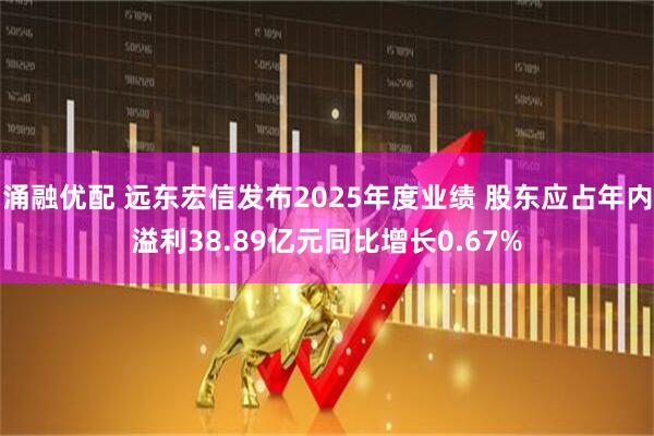 涌融优配 远东宏信发布2025年度业绩 股东应占年内溢利38.89亿元同比增长0.67%